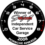 Independent Porsche Car Service Garage of the Year 2008