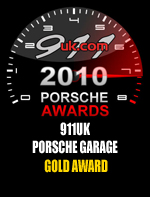 2010 911uk Porsche User's Garage: Car of the Year (Double Gold Award)